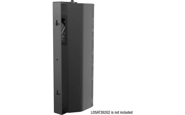 LD Systems SAT 262 G2 WMB Soporte de pared giratorio para SAT 262 G2 negro