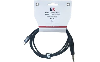 Foto de EK Audio Cable USB-C a Jack Estéreo Macho 1,8 m
