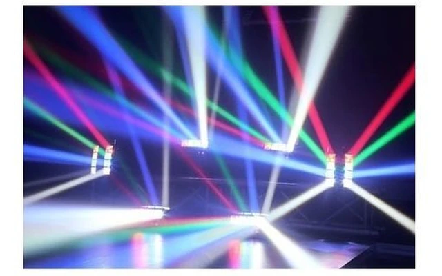 BeamZ MHL820 Double Helix 8x 3W RGBW LEDs DMX