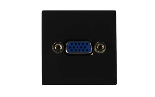 Audac CP 45 VGAB Placa de conexión con VGA negra