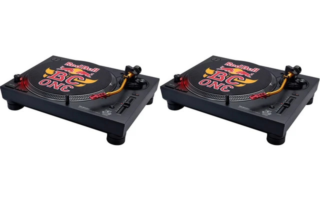 2x Technics SL-1210 Mk7R Red Bull BC One