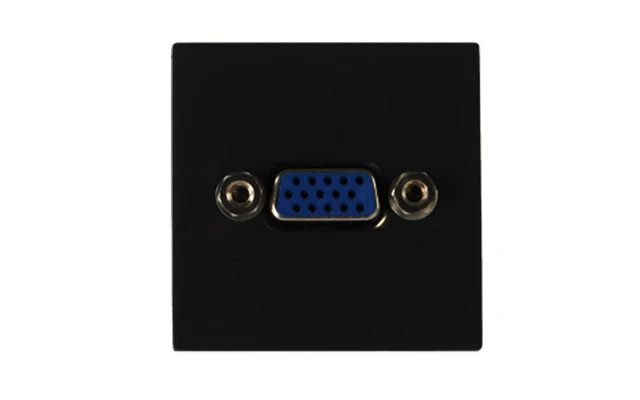 Audac CP 45 VGAB Placa de conexión con VGA negra
