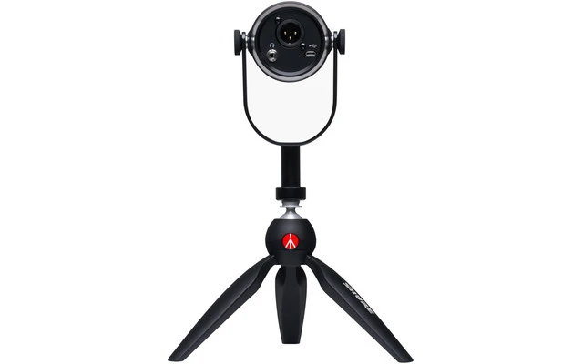 Shure Motiv MV7 k Micrófono vocal dinámico, hibrido XLR/USB Negro + Stand
