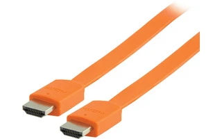 Cable plano HDMI de alta velocidad con Ethernet 2.00 m