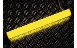 Tubo luminoso con 47 LEDs muy claros color amarillo