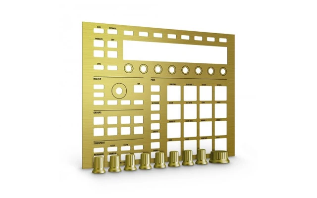 Imagenes de Native Instruments Maschine MK2 Custom Kit Solid Gold