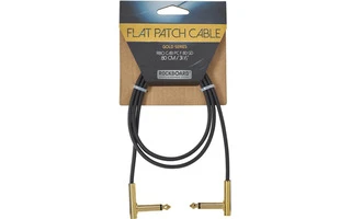 Foto de RockBoard Flat Patch Cable Gold 80 Cm