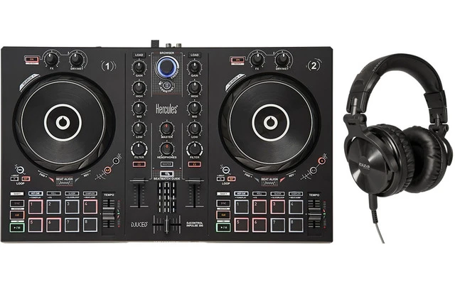 Hercules DJ Control Inpulse 300 + Ibiza Sound DJH 250