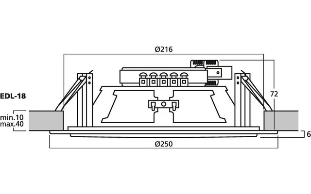 Monacor EDL-18
