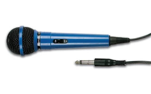 MICRÓFONO DINÁMICO (AZUL)