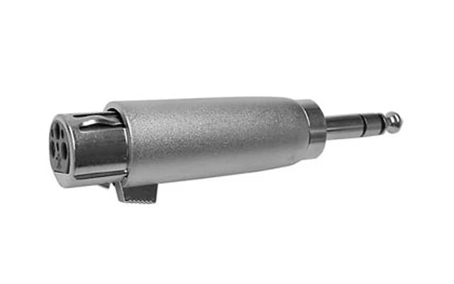 XLR Hembra 3 contactos a Jack Macho estereo 6.35mm
