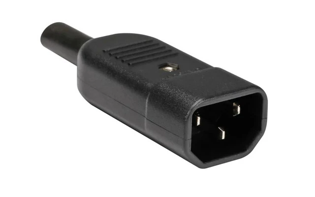 Conector AC Macho - para cable - 10A