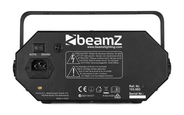 BeamZ LedWave LED Jellyball, Water Wave and UV Effect