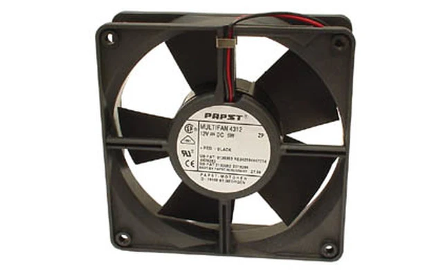 VENTILADOR EBM / PAPST 12VDC RODAMIENTO DE BOLAS 120 x 120 x 32mm