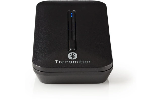 Transmisor de Audio Inalámbrico - Bluetooth - Hasta 2 auriculares - Negro - Nedis BTTR200BK