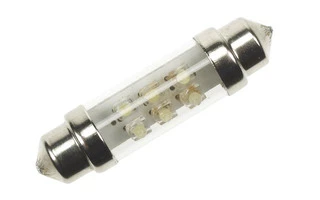 LMPARA LED DE COCHE 12V, 6 LEDs AZULES (2 uds./blster)