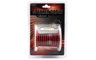 Cable altavoz - Rojo/Negro - 2 x 1.50mm² - 10m