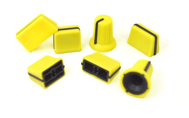 Hercules Glow Caps - 4 Faders + 14 Knobs