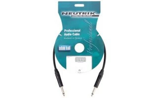 Cable de instrumento Neutrik jack mono 9m (negro) - KI9PP2BLK