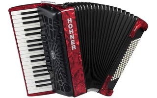 Hohner Bravo III 96 Rojo A16732 Silentkey