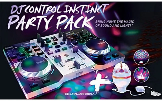 Hercules DJ Control Instinct Party Pack