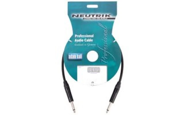 Cable de instrumento Neutrik jack mono 9m (negro) - KI9PP2BLK