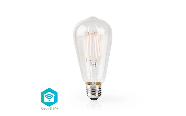 Bombilla LED Wi-Fi Inteligente de Filamento - E27 - ST64 - 5 W - 500 lm