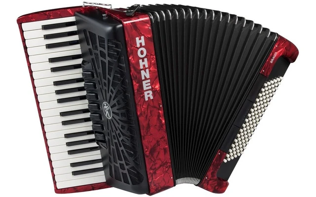 Hohner Bravo III 96 Rojo A16732 Silentkey