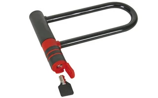 Candado con arco en forma de 'U' y llave