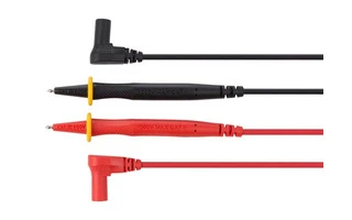 JUEGO DE PUNTAS DE PRUEBA DE PVC - CAT III 600 V - 10 A - 18 AWG - LONGITUD 70 cm