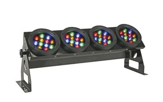 Barra LED PAR36 - 48 LEDs R+G+B de 1W + LEDs Color Ambar