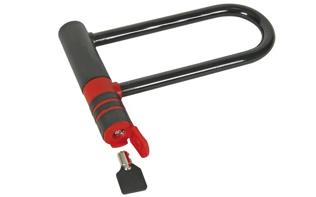 Candado con arco en forma de 'U' y llave