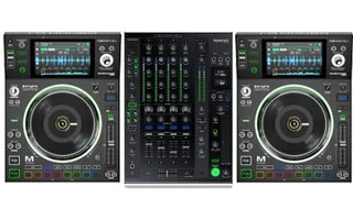 2x Denon SC 5000M + Denon DJ X1800