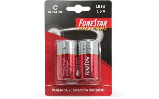 Fonestar F-LR14 Pilas alcalinas