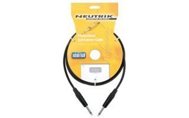 Cable Neutrik Jack mono de 9 metros (negro) - KI9AHN