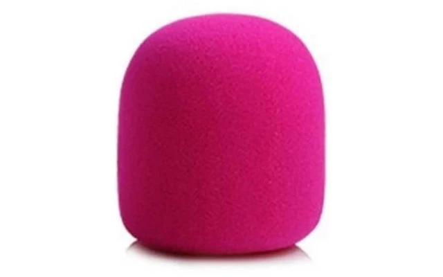 Antiviento para micrófono color Rosa