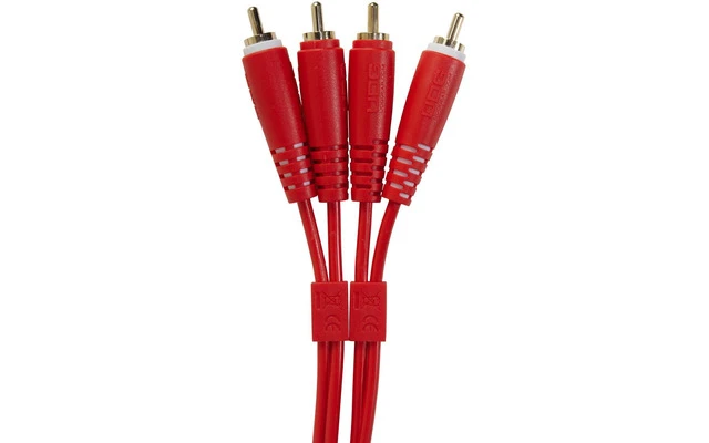 UDG Ultimate Audio Cable Set RCA - RCA Red Straight