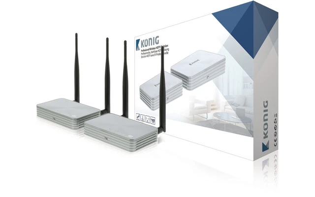 Solución HDTV inalámbrica profesional HDMI™ (con 3D) 1080p