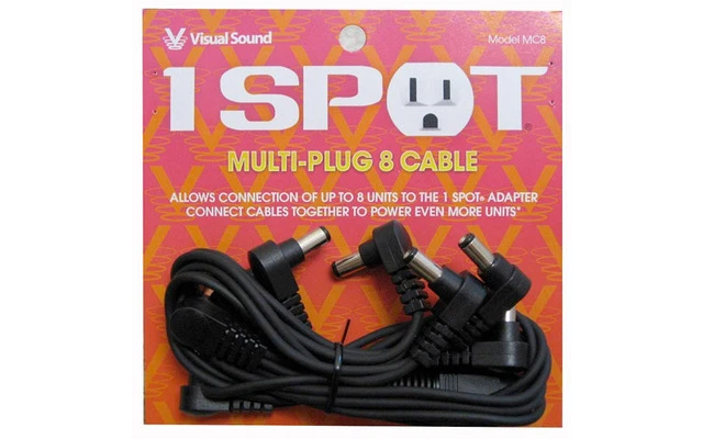 Visual Sounds Cable multi enchufe MC8
