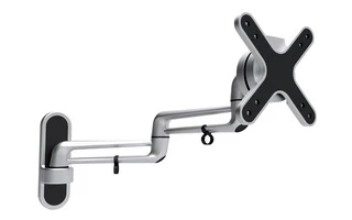 SOPORTE DE PARED PARA PANTALLAS PLANAS 25-58cm - BASE GIRATORIA 