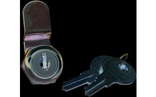 Cerradura y Llave para Cajones de Rack
