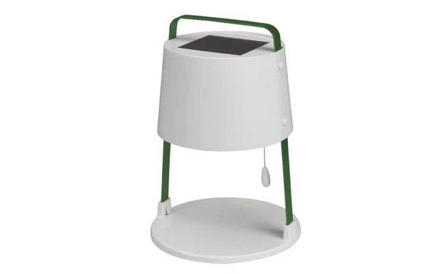 LÁMPARA SOLAR DE SOBREMESA - SOPORTE VERDE