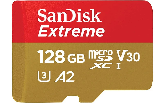 SanDisk Extreme microSDXC 128GB + Adaptador SD