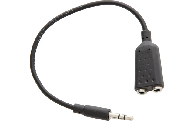 Cable divisor de audio 3.5 mm estéreo