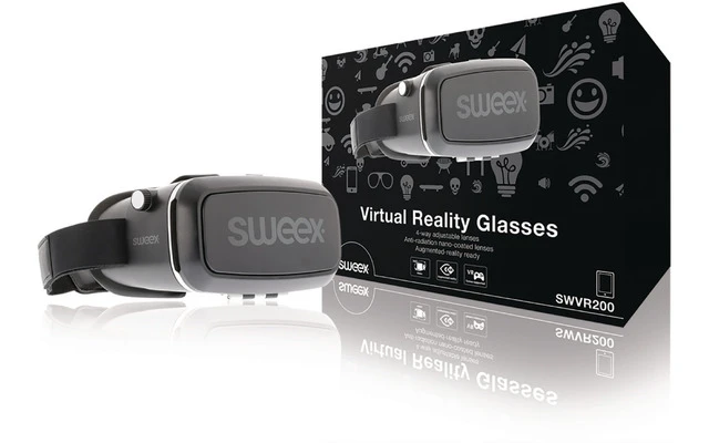 Gafas de Realidad Virtual con Lentes Ajustables de 4 Vías