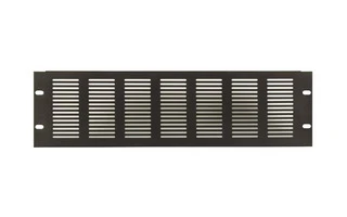 TAPA CIEGA 3 UNIDADES CON VENTILACIÓN PARA RACK 19"