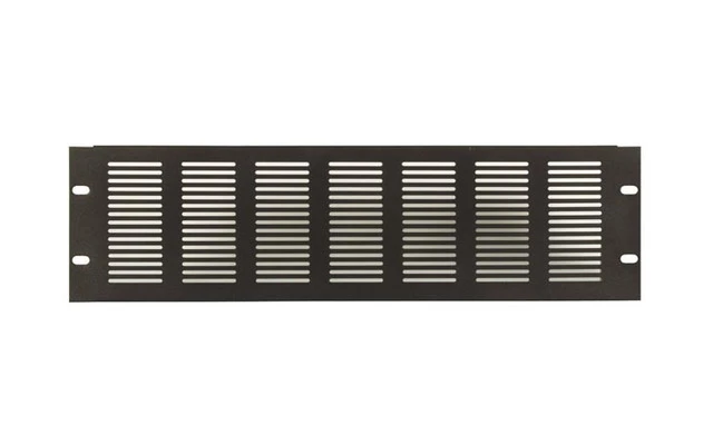 TAPA CIEGA 3 UNIDADES CON VENTILACIÓN PARA RACK 19