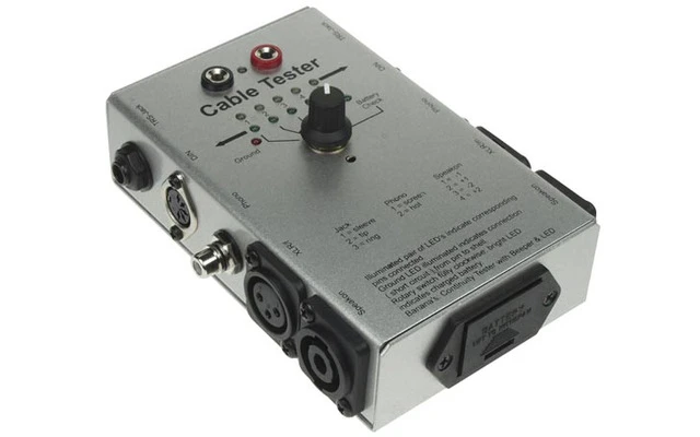 Comprobador de Cables de Audio