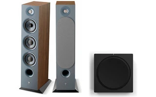 Sonos AMP + Focal Chora 826 Dark Wood
