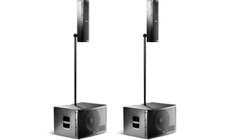 2x FBT CS-1000 - Sistema Compacto LineArray